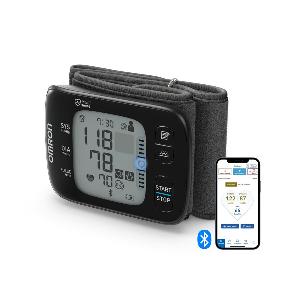 OMRON RS7 Intelli IT digitales Handgelenk-Blutdruckmessgerät 1 St
