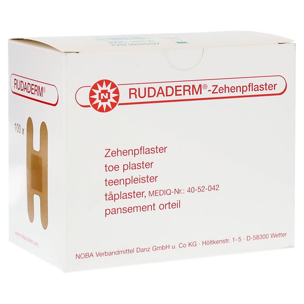 Noba Rudaderm®-Zehenpflaster 100 Stück 100 St