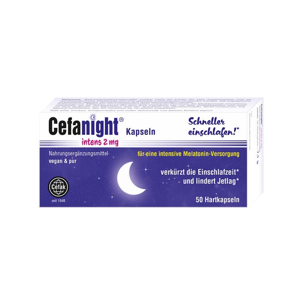 Cefanight Intens 2 Mg Hartkapseln 50 St