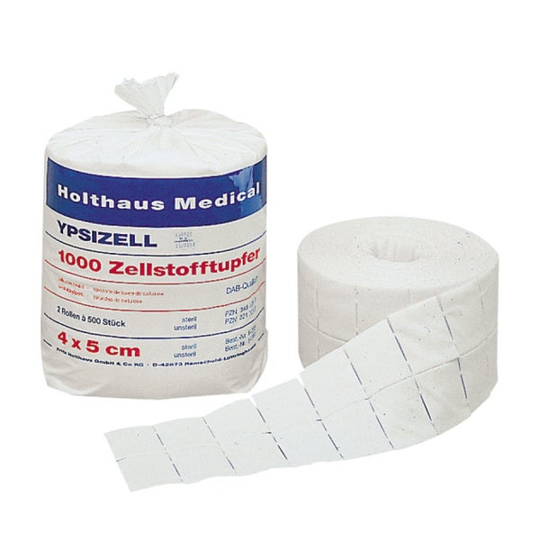 Holthaus Medical YPSIZELL Zellstofftupfer 1000 St