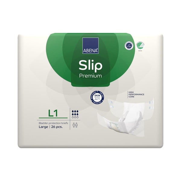 Abena Slip Premium L1 Inkontinenzwindeln 2500 ml 4X26 St