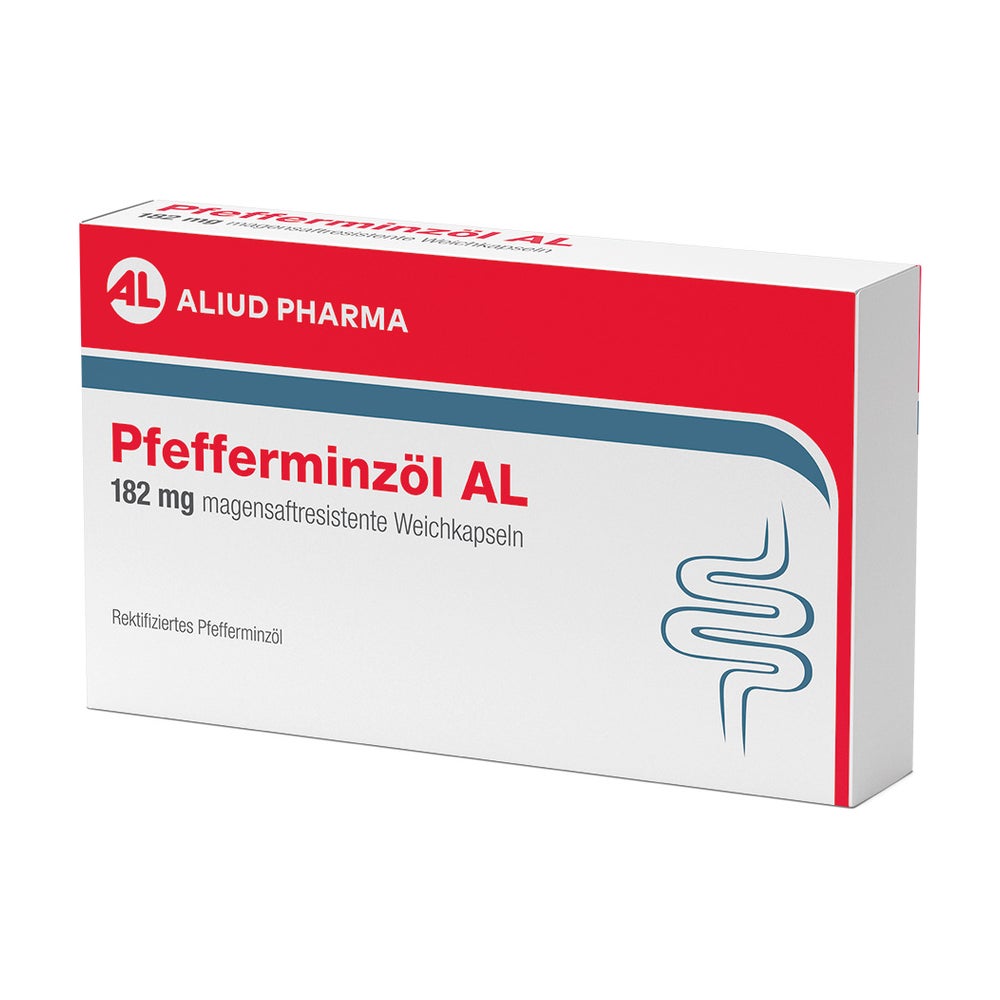 Pfefferminzöl AL 182 mg magensaftres.Wei 60 St