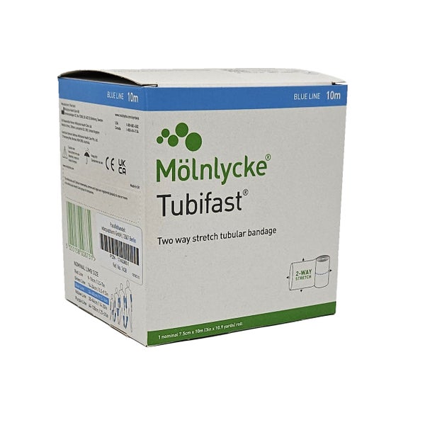 Tubifast 2-way Stretch 7,5 cmx10 m blau 1 St
