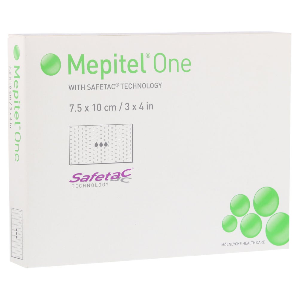 Mepitel One 7,5x10 cm Silikon Netzverban 10 St