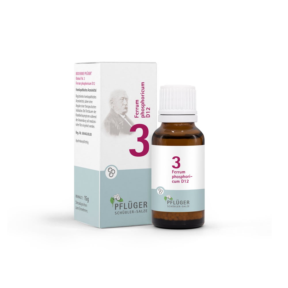 Biochemie Pflüger Schüßler-Salz Nr. 3 Ferrum phosp. D12 15 g