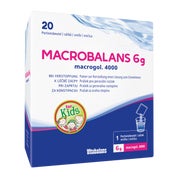 MacroBalans Pulver 20 x 6 g mit Macrogol 20X6 g