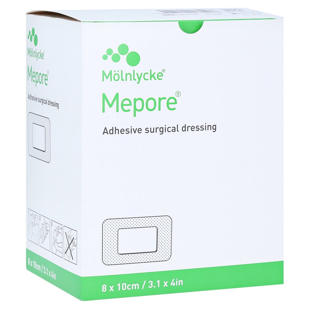 Mepore Wundverband Steril 8x10 cm 50 St