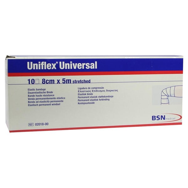 Uniflex Universal Binden 8 cmx5 m Zellgl 10 St