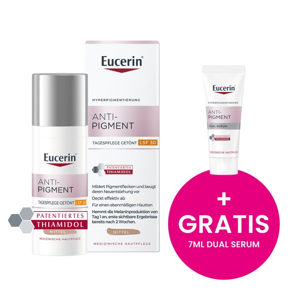 Eucerin Anti-pigment Tag getönt mittel L 50 ml