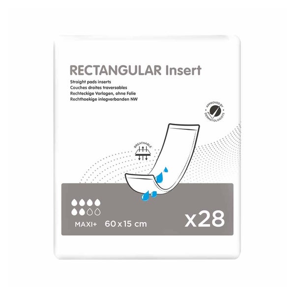 Rectangular Insert Maxi+ Rechteckvorlagen, ohne Folie, 60 x 15 cm 28 St