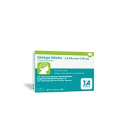 Produktabbildung: 1 A Pharma Ginkgo biloba 120 mg 30 St