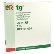 Lohmann & Rauscher tg Schlauchverband, weiß, 20 m, nahtlos gestrickt und dehnbar - 1 Stück, Gr. 2 (2,3 cm) für Finger, Zehen 1 St