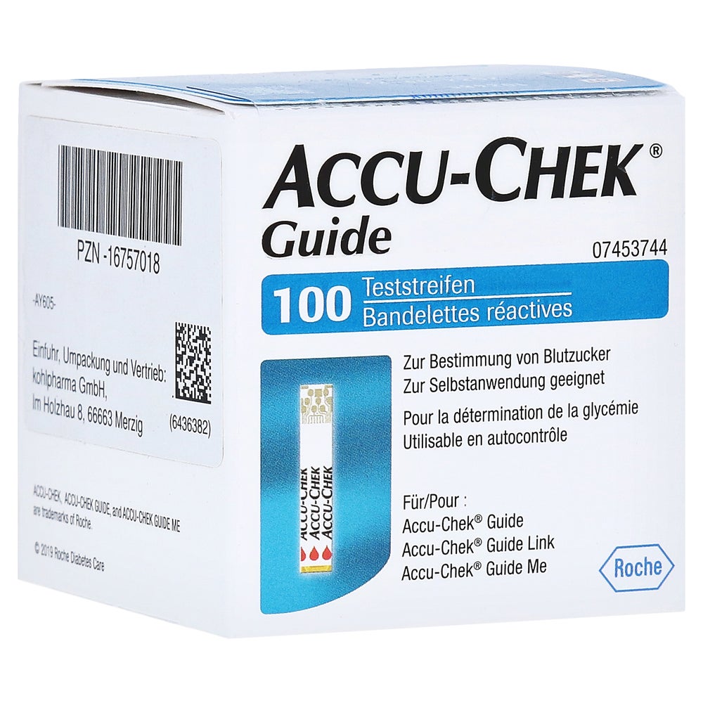 Accu-chek Guide Teststreifen 100 St