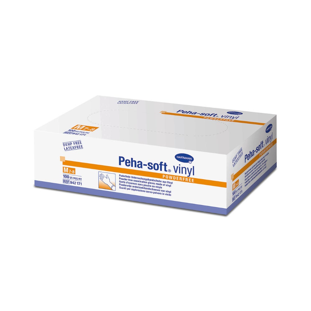 Peha-soft Vinyl Unt.handschuhe unste.pud 100 St