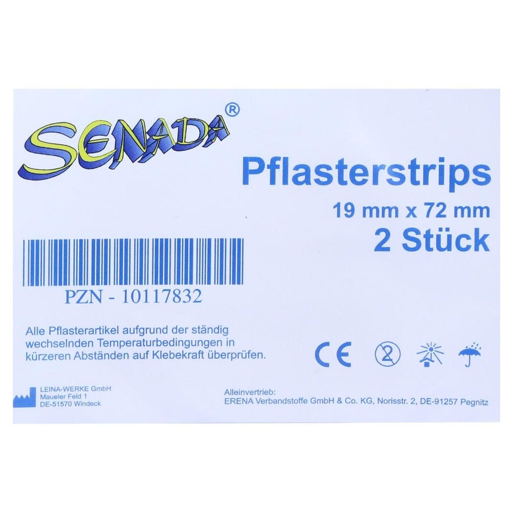 Senada Pflasterstrips 19x72 mm 2 St
