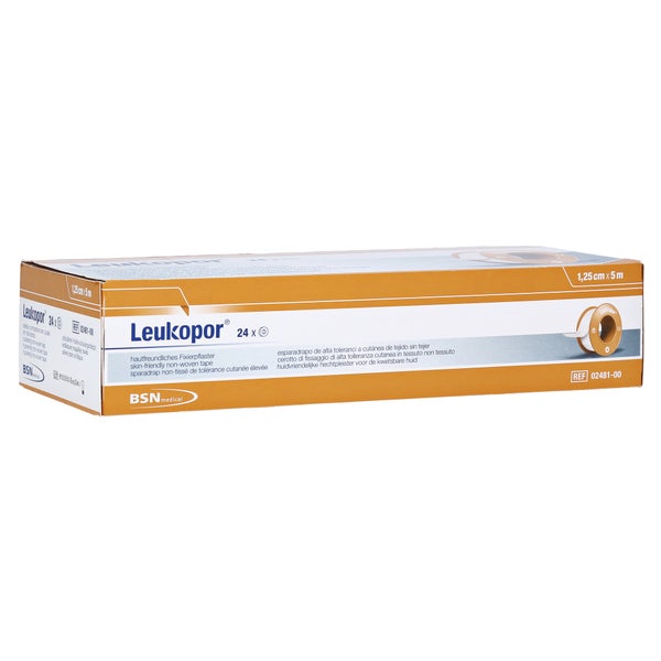 Leukopor 1,25 cmx5 m 24 St