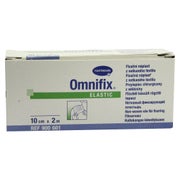 Hartmann Omnifix elastic Fixiervlies, 10 cm x 2 m, hypoallergen - Packung = 1 Rolle 1 St
