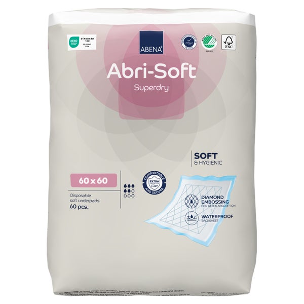ABRI Soft Superdry 60x60 cm 4X60 St