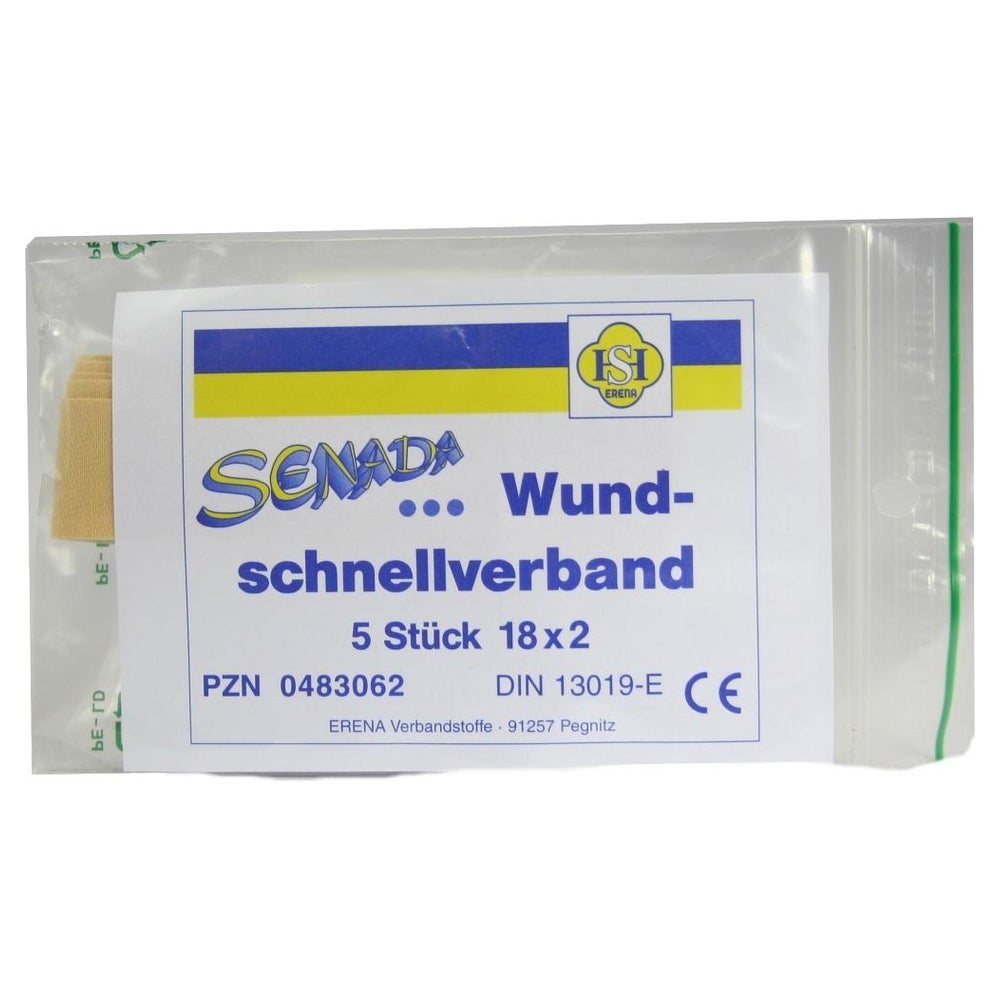 Senada Wundschnellverband 2x18 cm 5 St