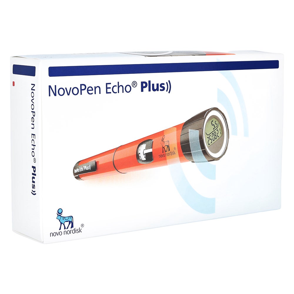 Novopen Echo Plus Injektionsgerät rot 1 St