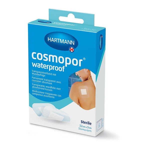 Hartmann Cosmopor Waterproof Wundverband, wasserdicht - Packung = 5 Stück 5 St