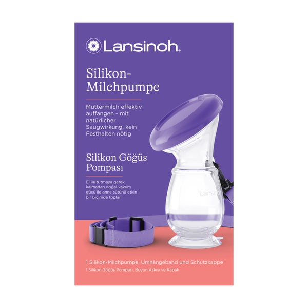 Lansinoh Silikon-milchpumpe / Muttermilchauffänger 1 St