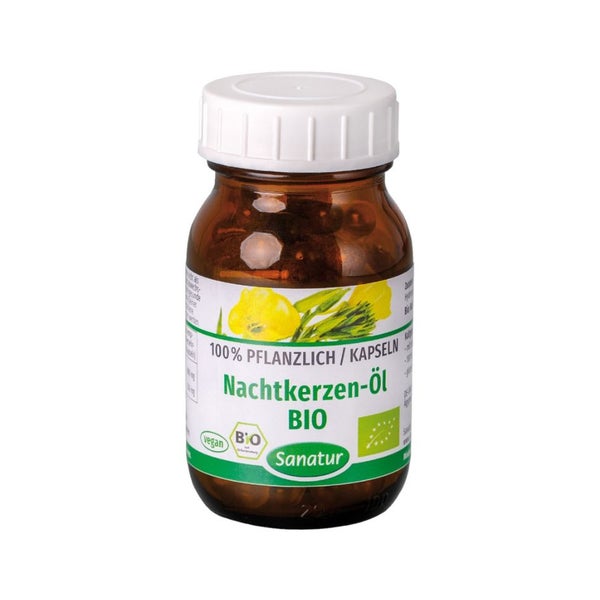NachtkerzenÖl Bio 100% Pflanzlich Kapseln 60 St