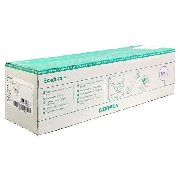 Exadoral B.braun Orale Spritze 5 ml 100 St