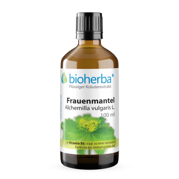 Bioherba Frauenmantel  Alchemilla vulgaris L. Tropfen Tinktur 50 ml