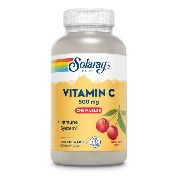 Vitamin C 500 Mg Kirsche Solary Kautabletten 100 St