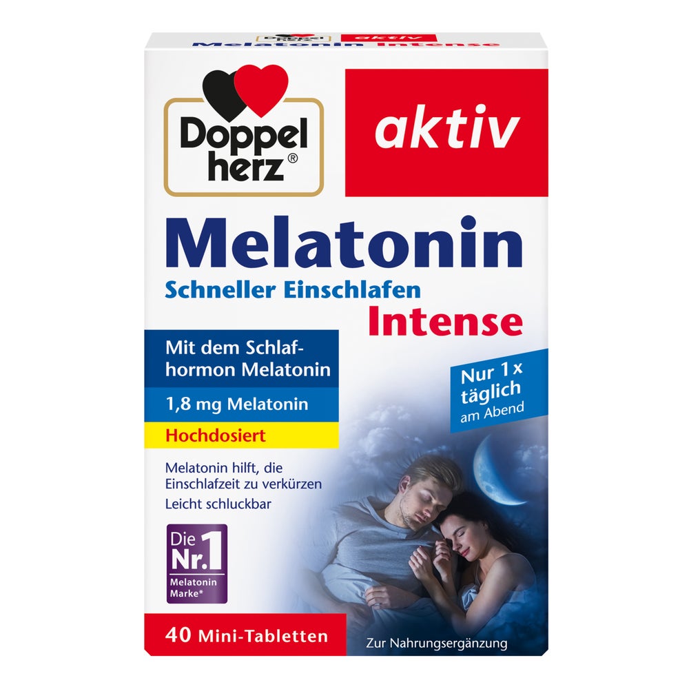 Doppelherz Melatonin 40 St