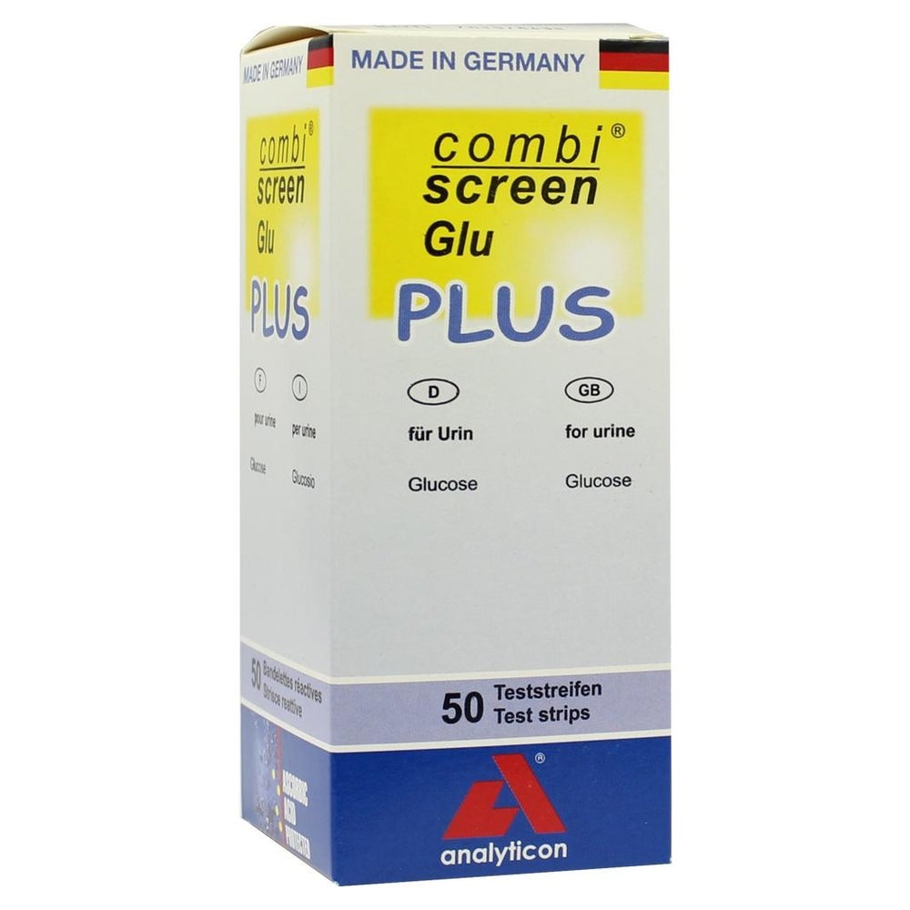 Combiscreen Glucose Plus Teststreifen 50 St