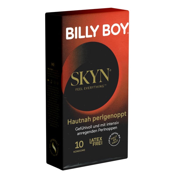 «SKYN» Hautnah Perlgenoppt, latexfreie Noppen-Kondome (10 Kondome) 10 St