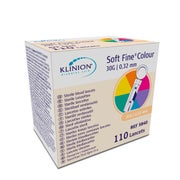 Produktabbildung: Klinion Soft fine colour Lanzetten 30 G 110 St