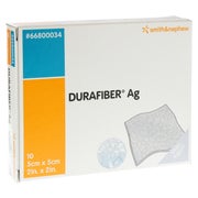 Produktabbildung: Durafiber Ag 5x5 cm Verband 10 St