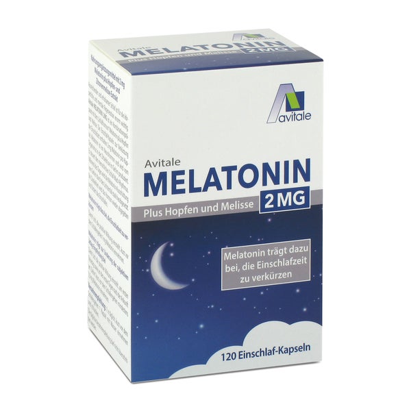 Melatonin 2 Mg Plus Hopfen Und Melisse Kapseln 120 St