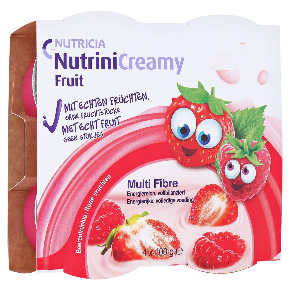 Nutrini Creamy Fruit Beerenfrüchte 4X100 g