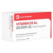 Vitamin D3 AL 20.000 I.E. 50 St