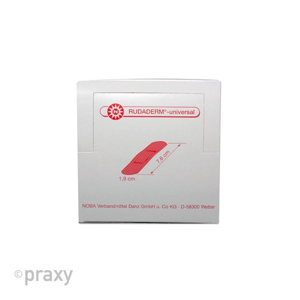 NOBA Rudaderm universal Pflasterstrips 500 Stück 1,9 cm x 7,6 cm 500 St