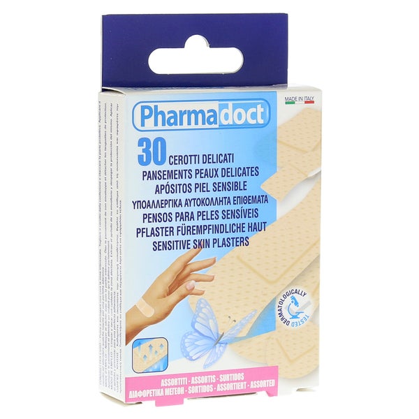 Pflaster Hypoallergen 5 Größ.hautfarben 30 St