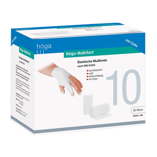 Höga-mubilast Fixierbinde 10 cmx4 m m.Ce 1 St