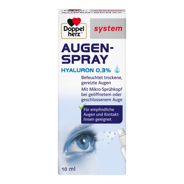 Doppelherz system AUGEN-SPRAY Hyaluron 0,3 % 10 ml