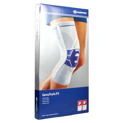 GENUTRAIN Kniebandage Größe 3 – Titan-Farben, 1 Stück Für Stabile Unterstützung