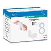HÖGA Mubilast Fixierbinde 8cmx4m mit Cellophan 1 St
