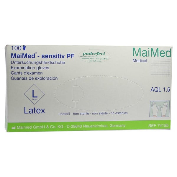 Maimed Sensitiv PF Unt.Handsch.unster.La 100 St