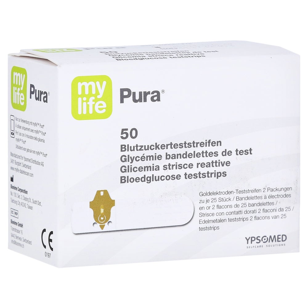 Mylife Pura Blutzucker Teststreifen 50 St
