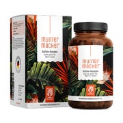 Produktabbildung: Koffein Komplex mit Guarana, Mate, Grüner Tee, Vitamin B & L-Tyrosin - MUNTERMACHER - 120 vegane Kapseln - NATURTREU® 120 St