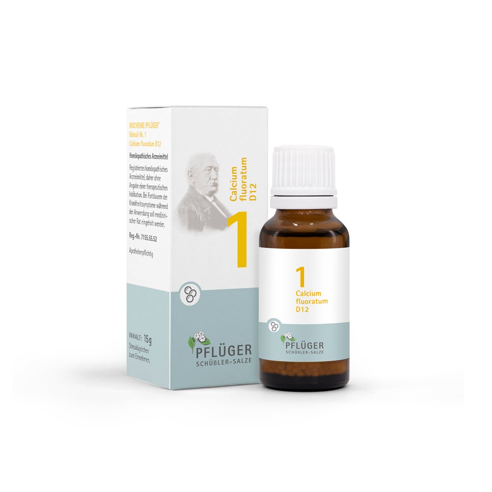 Biochemie Pflüger Schüßler-Salz Nr. 1 Calcium fluoratum D12 15 g