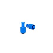Dispomed Kombi-Stopfen blau 100 St