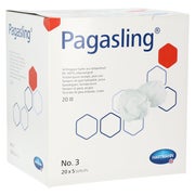 Hartmann Pagasling Schlinggazetupfer steril Gr. 3, pflaumengroß - 20 x 5 Stück 20X5 St